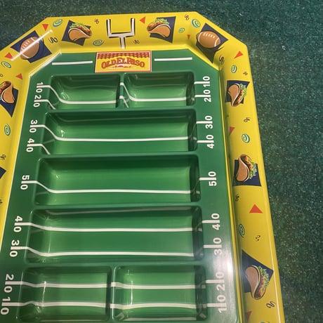 vintage Old El Paso jumbo party taco tray