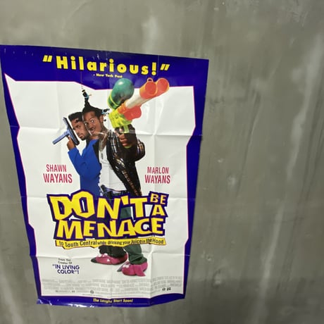 Movie "Don't Be a Menace" Poster