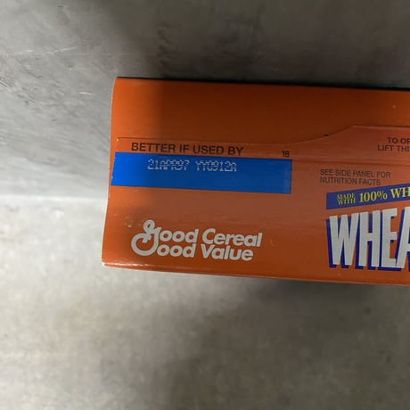 Vintage Wheaties "1996 NBA CHAMS Chicago Bulls"