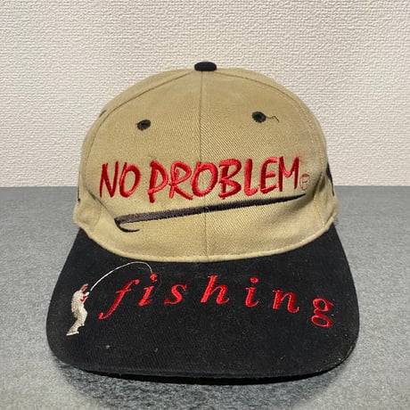 vintage unknown fishing dad hat