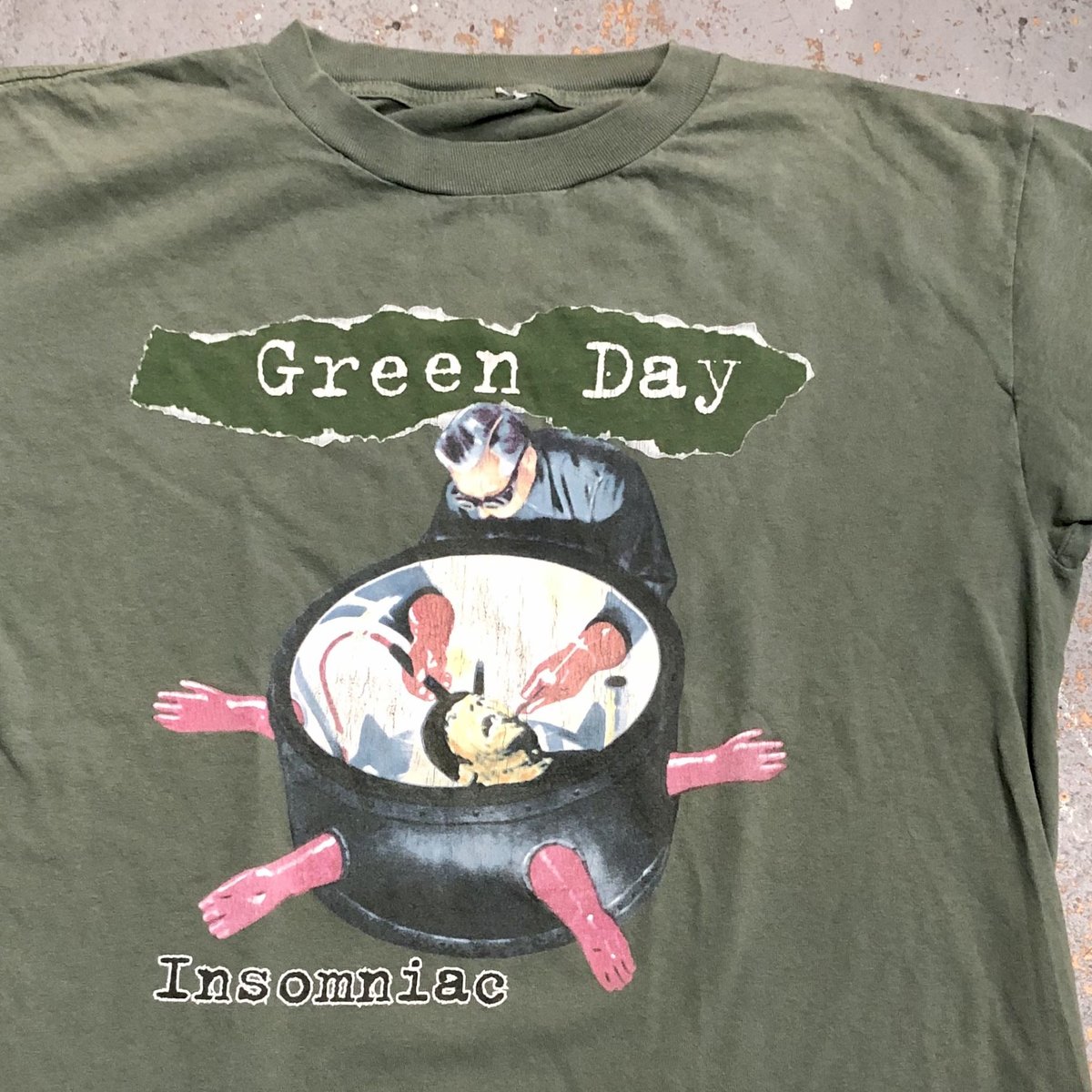 Green Day Insomniac Tour Tシャツ X-LARGE | ヤマダウェブコム