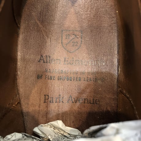 Allen Edmonds Park Avenue  7 1/2 C