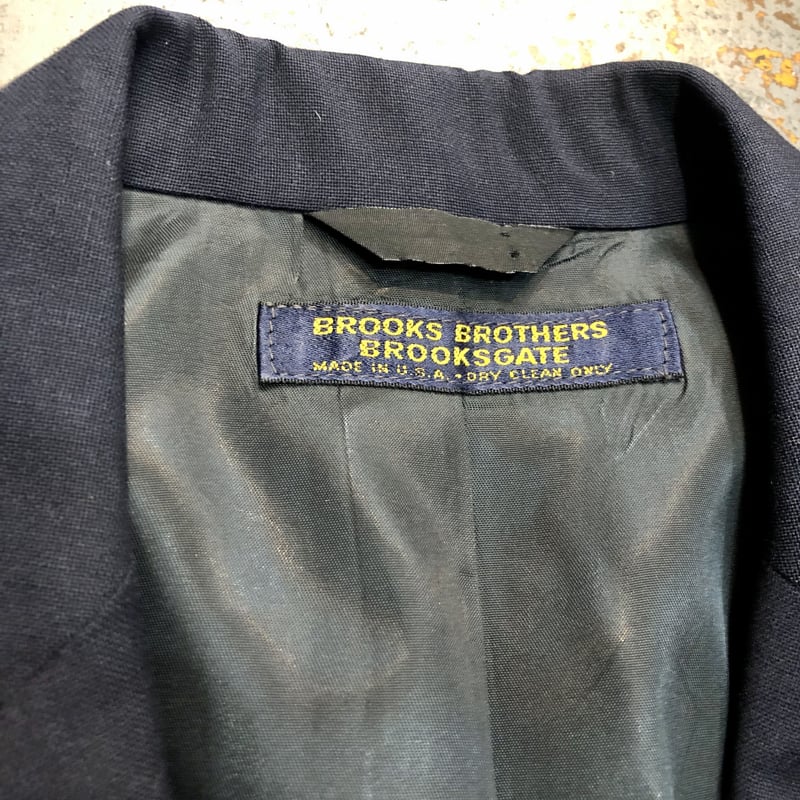 1980 Brooks Brothers Brooksgate Navy Blazer Ma