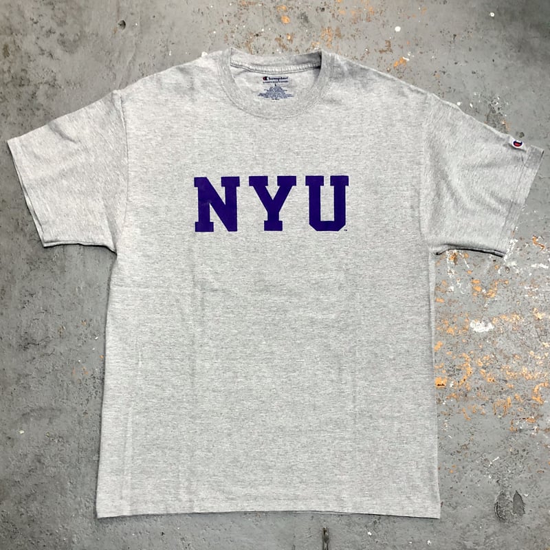 Champion ”NYU(New York UNIVERSITY)” Print T-Shi...