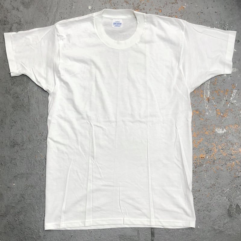 Dead Stock] JOHN HENRY White T-shirts Made in ...