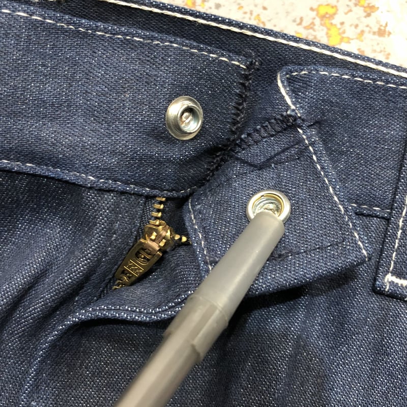 Dead Stock] 1980s ROEBUCKS Denim Painter Pants