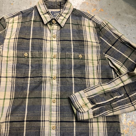 J.CREW L/S Check Flannel Shirts SIZE : Small (1)