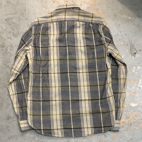 J.CREW L/S Check Flannel Shirts SIZE : Small (1)