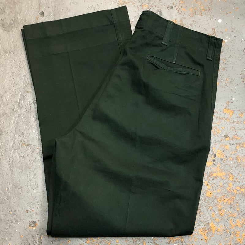 1950s Boy Scout Cotton Pants Green Made in USA