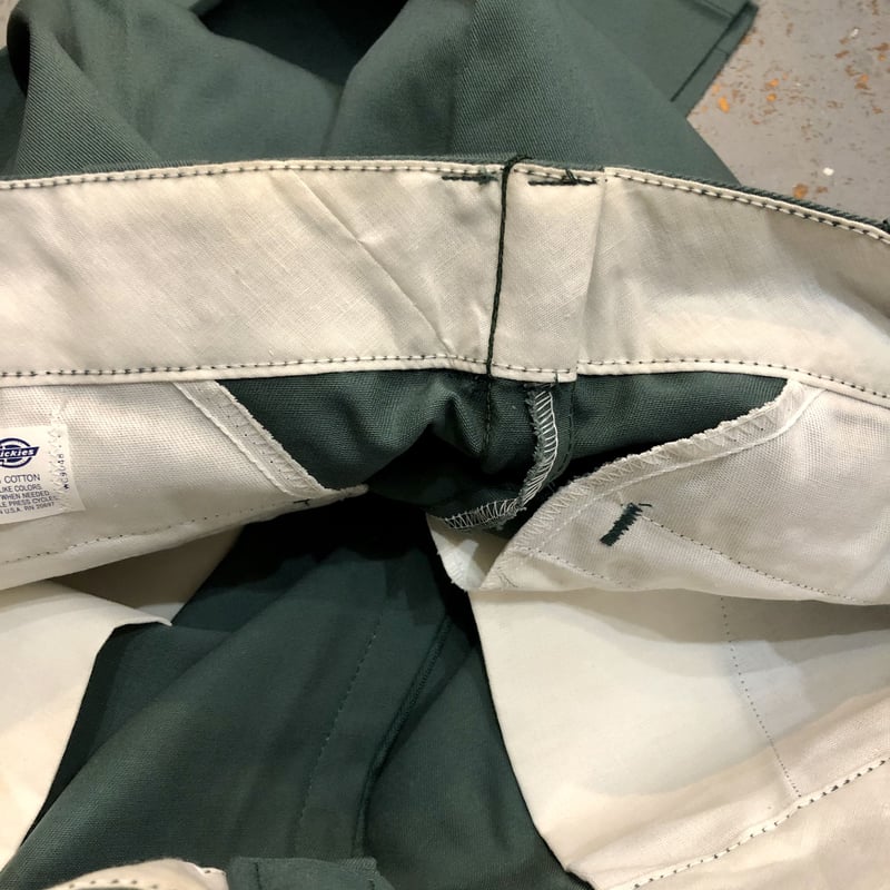 80s dead stock Dickies 874 アメリカ製34W 32L 80s Dickies 874 Made in USA Dead Stock SIZE : W