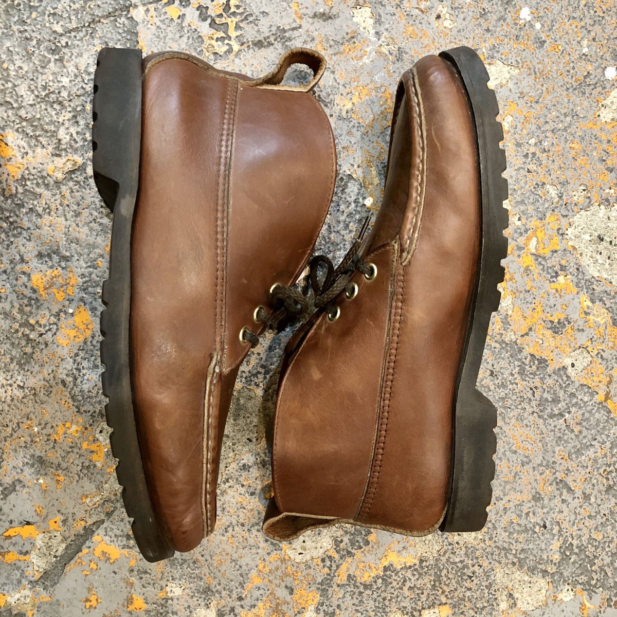 Russel Moccasin Chukka Shoes Made in USA SIZE :