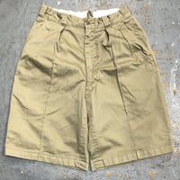 1956 U.S.ARMY Cotton Twill SHORTS KHARKI  W28 Regular