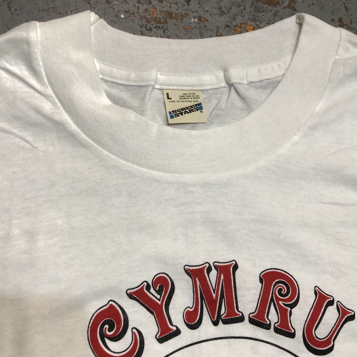Dead Stock] 1990s Screen Stars ”CYMRU WALES” P
