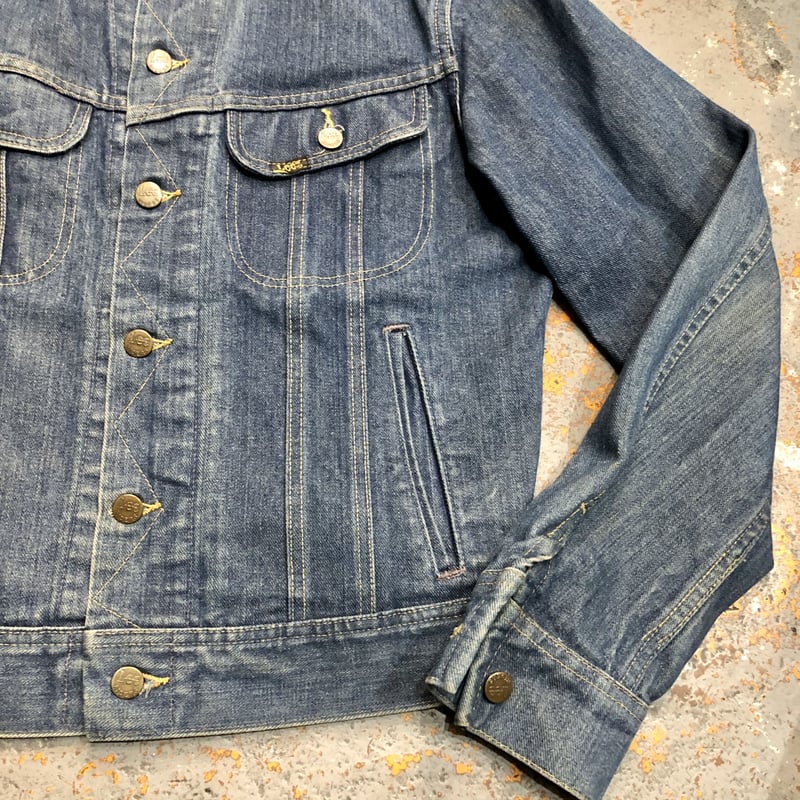 40L Lee 220j 初期 デニムジャケット Sanforized LONG 90's Lee「220J」デニムジャケット – FUJI STORE