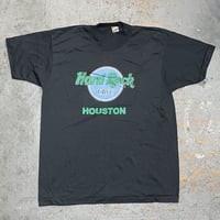 [Dead Stock] 1980s HARD ROCK CAFE HOUSTON Printed T-shirts Screen Stars X-Large
