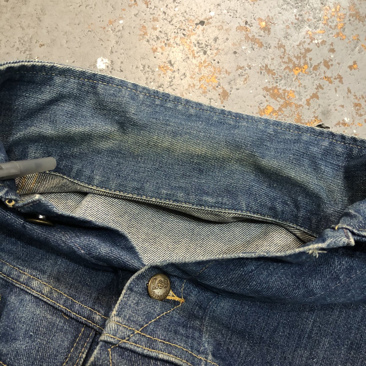 80s Lee 220 J Denim Jacket 4pocket SIZE:40L | F