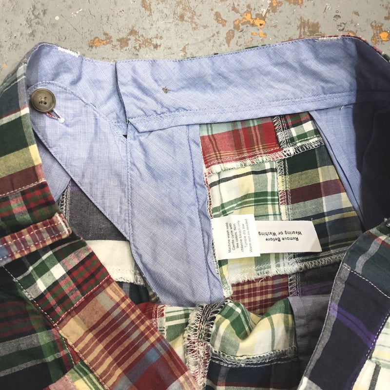 J.CREW Patchwork Pants SIZE : W33 L30 | FLAG U