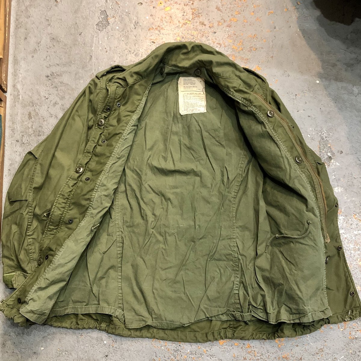 1976 U.S.ARMY M-65 Field Jacket SIZE:X-Small Re