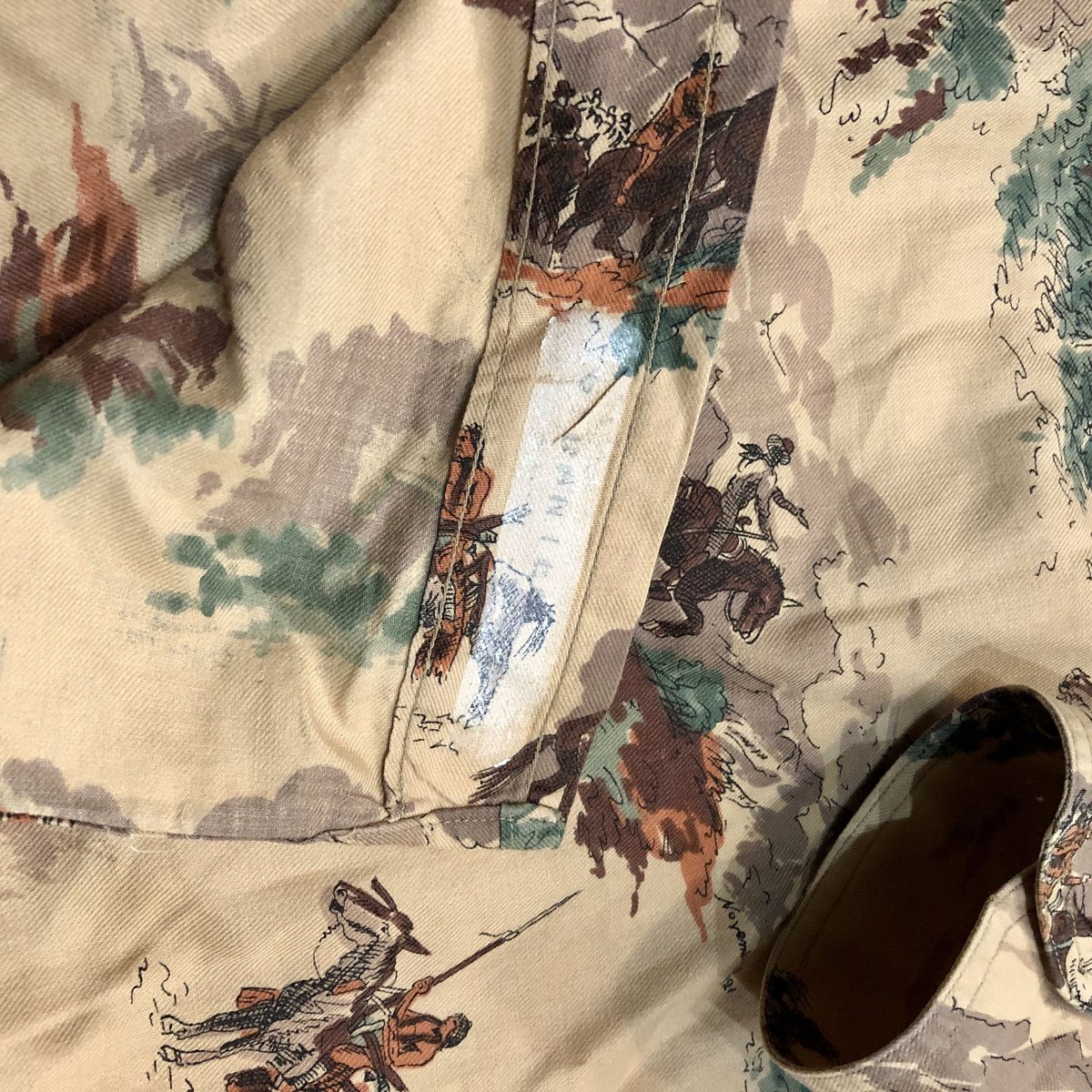 1990s RUFF HEWN L/S Cotton Shirts Made in USA 