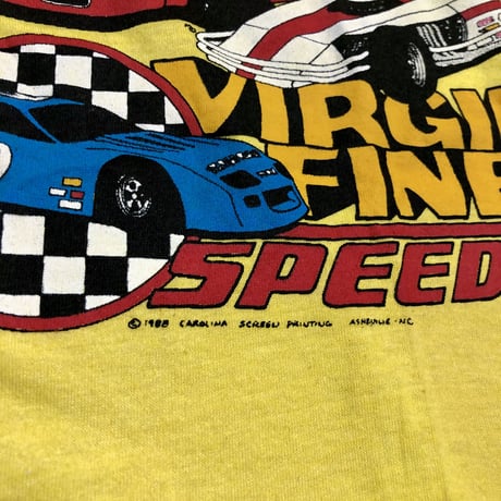 1988 MARTINSVILLE SPEEDWAY Print T-shirts Made in USA SIZE :  Large