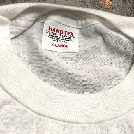 [Dead Stock] 1980s GEORGETOWN UNIVERSITY T-shirts Made in USA SIZE :  X-Large