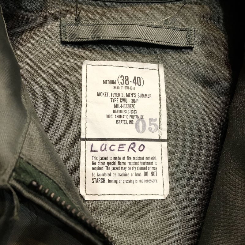 1993 USAF CWU-36/P Flight Jacket MIL-J-83382C S