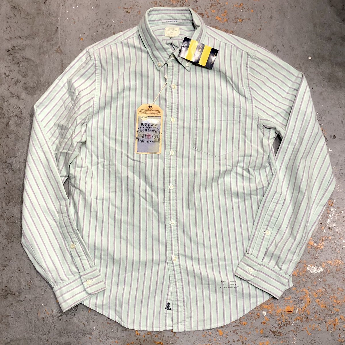 New] Ralph Lauren RUGBY L/S Vintage Oxford BD