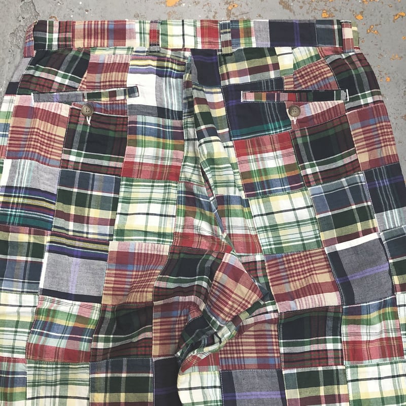 J.CREW Patchwork Pants SIZE : W33 L30 | FLAG U