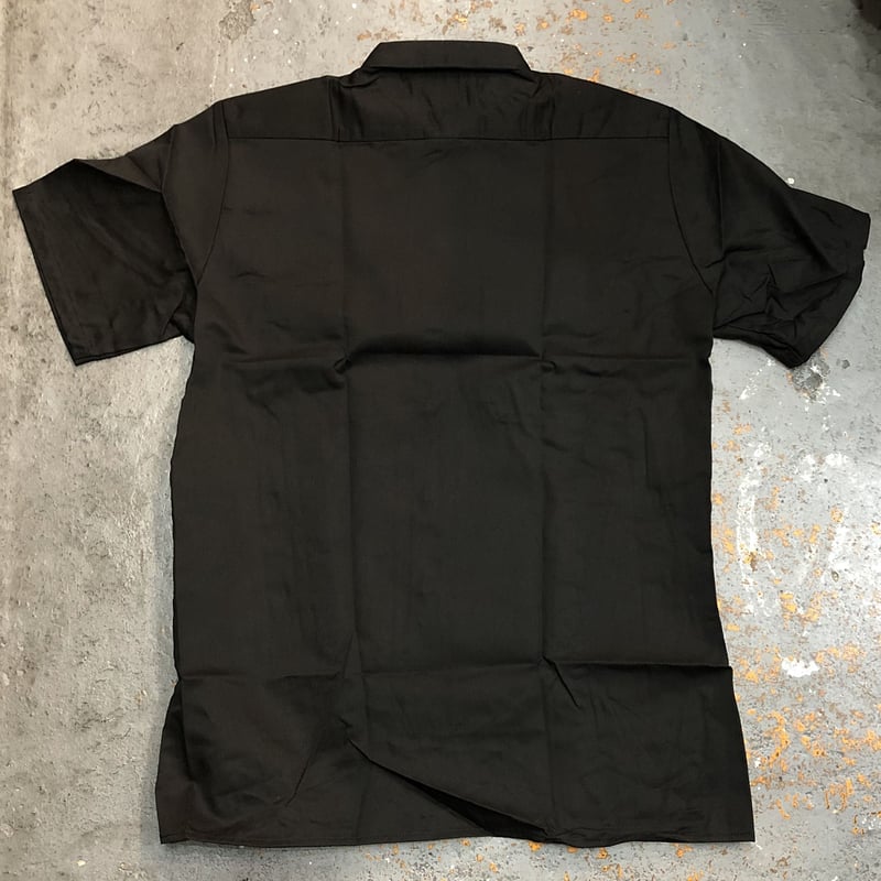 DEAD STOCK] 90s Dickies S/S Work Shirts Black