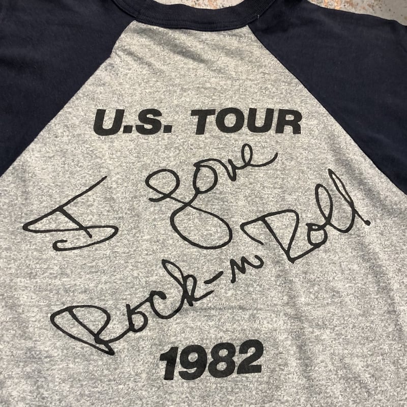 1982 JOAN JETT U.S.TOUR ”I Love Rock-n Roll” T-