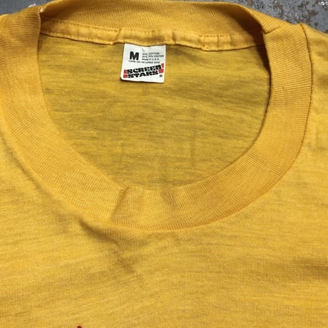1987 MISL Indoor Soccerr League Printed T-shirts (Screen Stars) Made in USA SIZE :  Medium