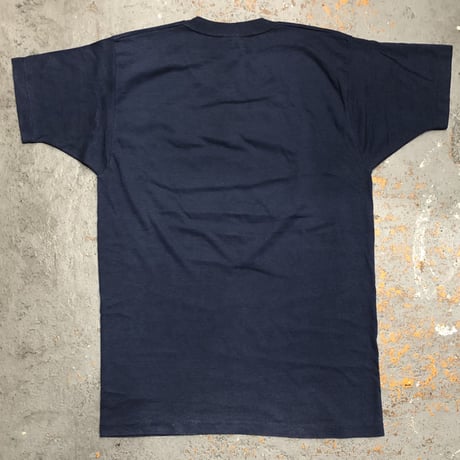1980s Las Vegas Printed Navy T-shirts Made in USA SIZE :  Large