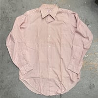 [Dead Stock] 1980s Brooks Brothers L/S Striped Shirts 6 Button 15 1/2-3 Made in USA