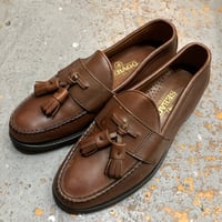 SEBAGO TASSEL LOAFER Brown Made in USA SIZE : 9 1/2 D