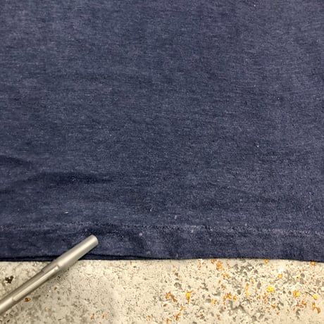 1980s Las Vegas Printed Navy T-shirts Made in USA SIZE :  Large