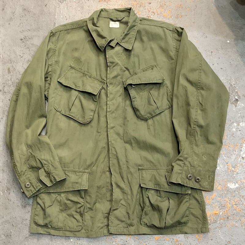 1960s Jungle Fatigue Jacket 3rd Non-rip SIZE :