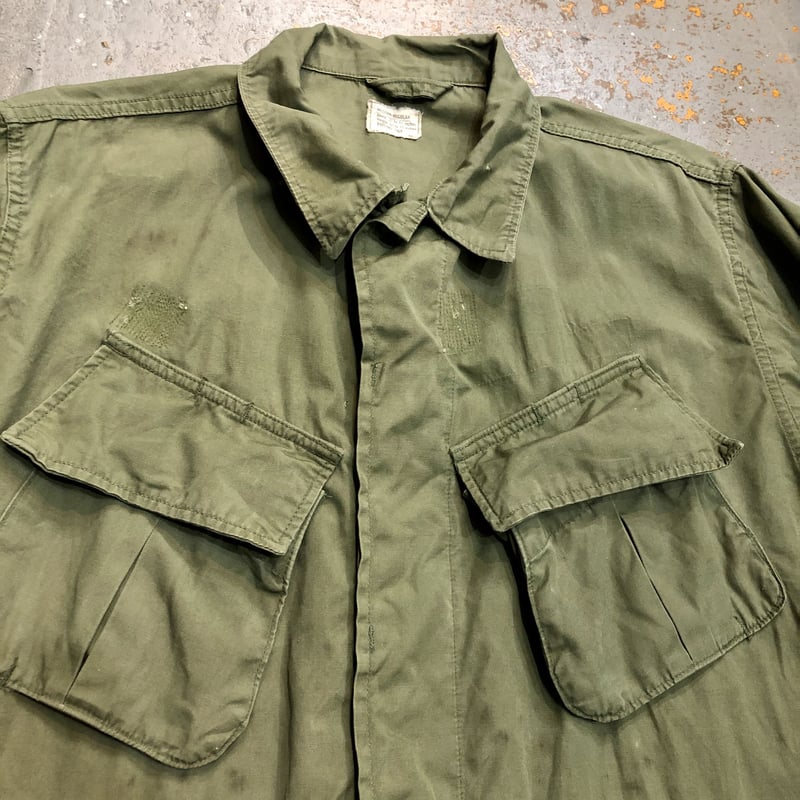 k*y様 60s Jungle Fatigue 3rd前期　ノンリップ　L/L 1960s Jungle Fatigue Jacket 3rd Non-rip SIZE :