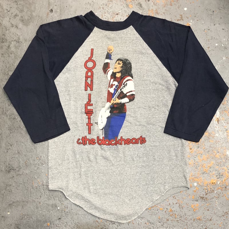 【90s】JOAN JETT Tシャツ US/Mサイズ M&O Knits Joan Jett T Shirt Tshirt Tee Shirt CAT T-shirt Band Tee The
