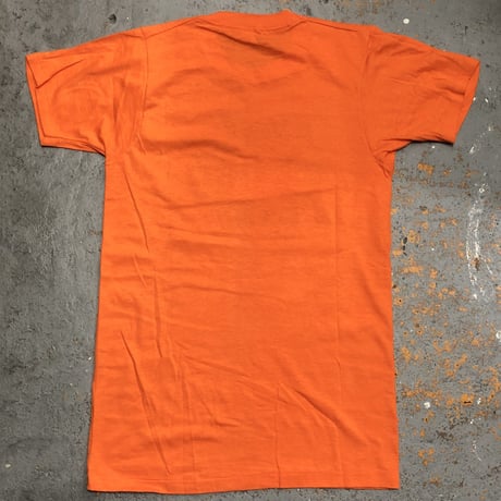 1970s Orenge Crush Printed T-shirts Made in USA SIZE : Small