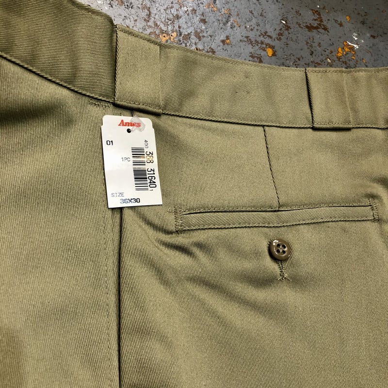 90s Dickies 874 Made in USA Dead Stock SIZE : W
