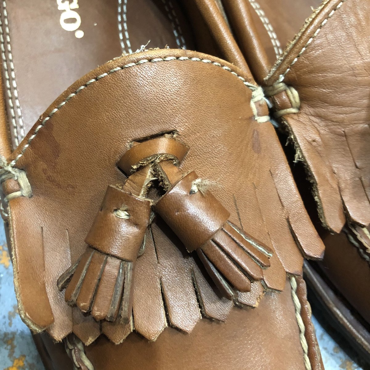 Sebago Mens Brown Leather Tassel Kiltie Loafers Made in USA 1244511W Size 14 D sebago made in usa products for sale | eBay main image 3