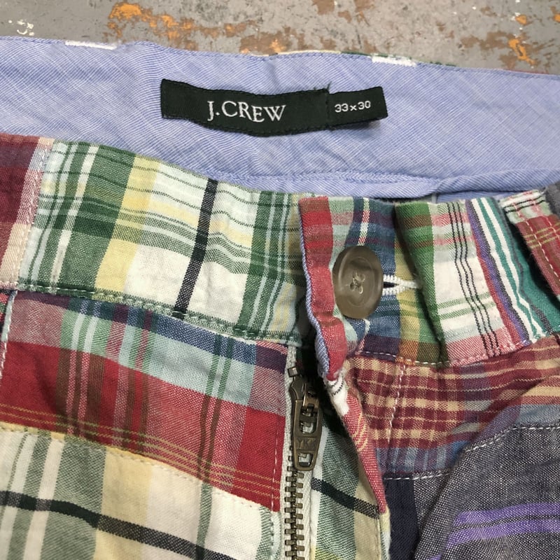 J.CREW Patchwork Pants SIZE : W33 L30 | FLAG U