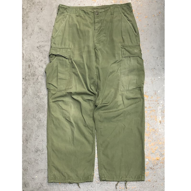 1967 Vietnam Jungle Fatigue Pants Non-Rip 3rd T