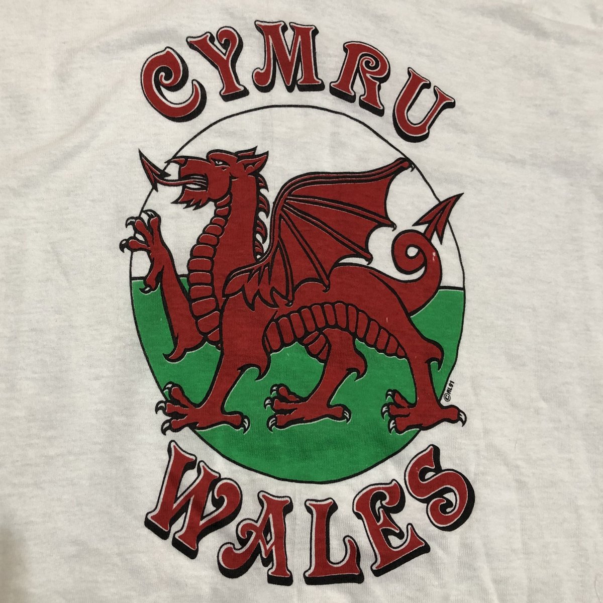 Dead Stock] 1990s Screen Stars ”CYMRU WALES” P