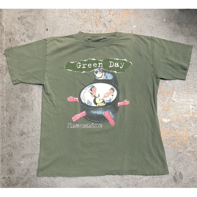 1990s Green Day Insomniac Tour T-Shirts SIZE : 1990s Green Day Insomniac Tour T-Shirts SIZE :