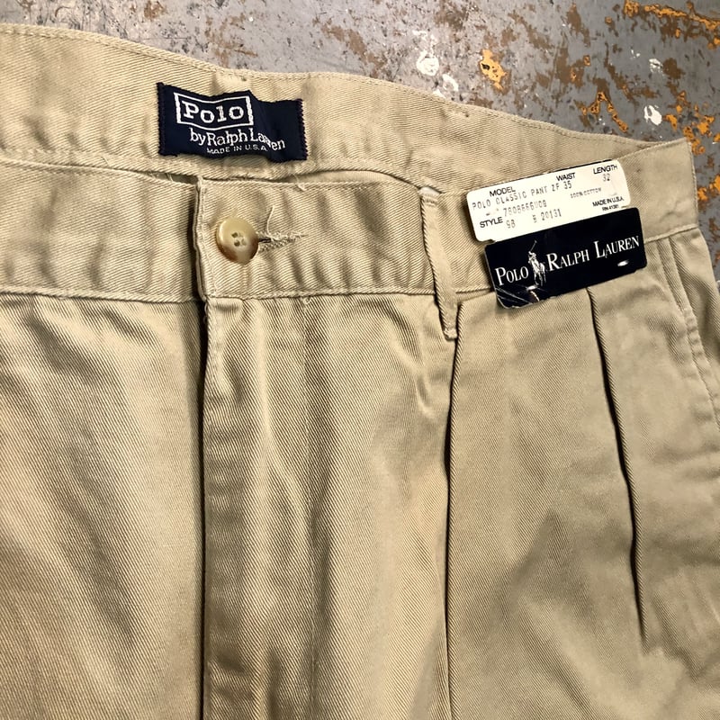 80~90s Polo Ralph Lauren Chino Pants Made in US