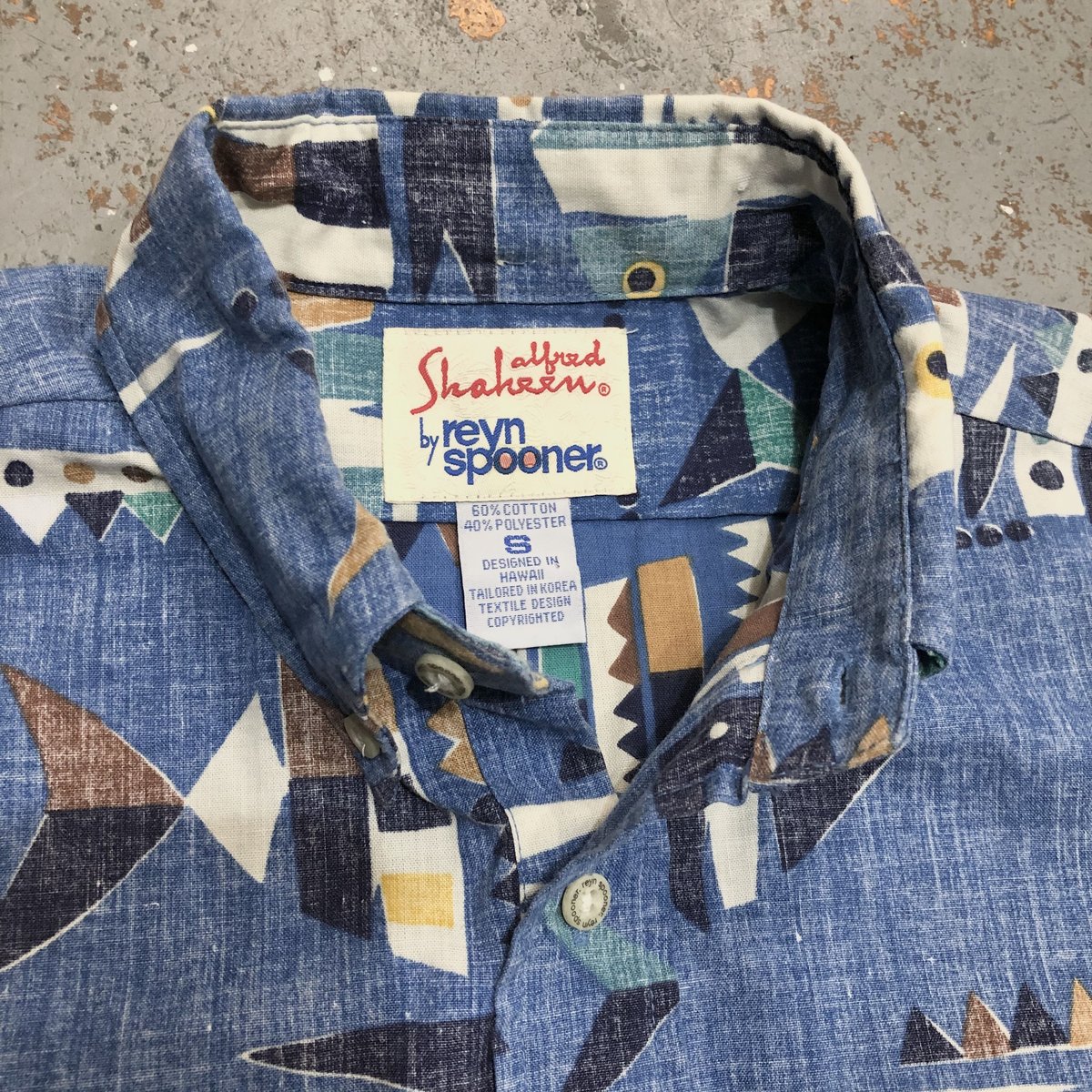 90s デッドストック　Reyn Spooner　alfred shaheen 90s デッドストック Reyn Spooner alfred shaheen