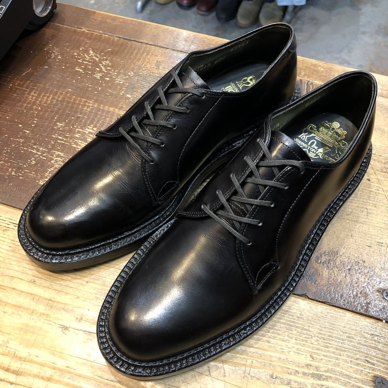 靴 70s J&M Aristocraft Spade sole Spectator Extra Fine - Important Antique Spade Sole Oxford Spectator