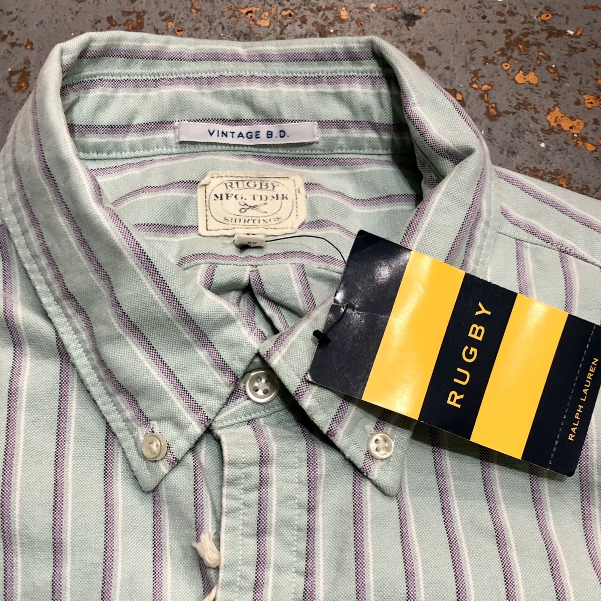New] Ralph Lauren RUGBY L/S Vintage Oxford BD