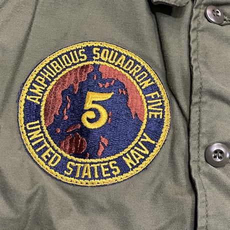 U.S.NAVY A-2 DECK JACKET SIZE:X-LARGE